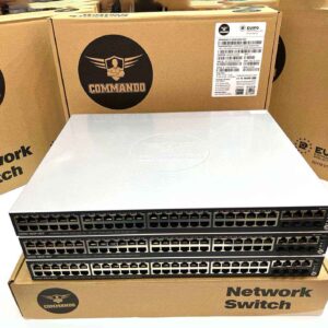 COMMANDO Soldier C2000 48GE Full PoE/PoE+, 4GE/4SFP Combo Uplinks, 800W, Managed Switch