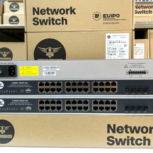 C3500 24x10G SFP+, 2x40G QSFP+ Uplinks, Fiber Routing Switch